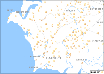 map of Hacienda El Trozo